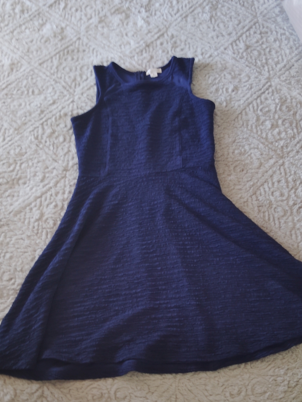 Charming Charlie Navy Blue Asymmetrical Fit Dress